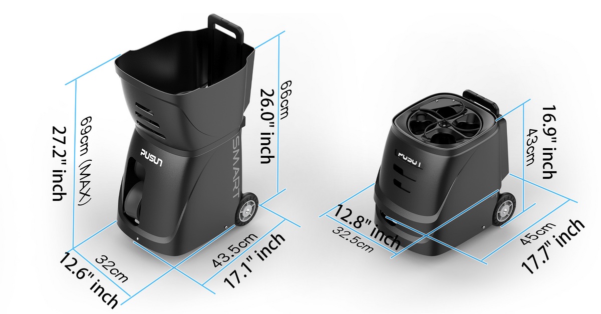 PT-Smart Pro dimensions in inches