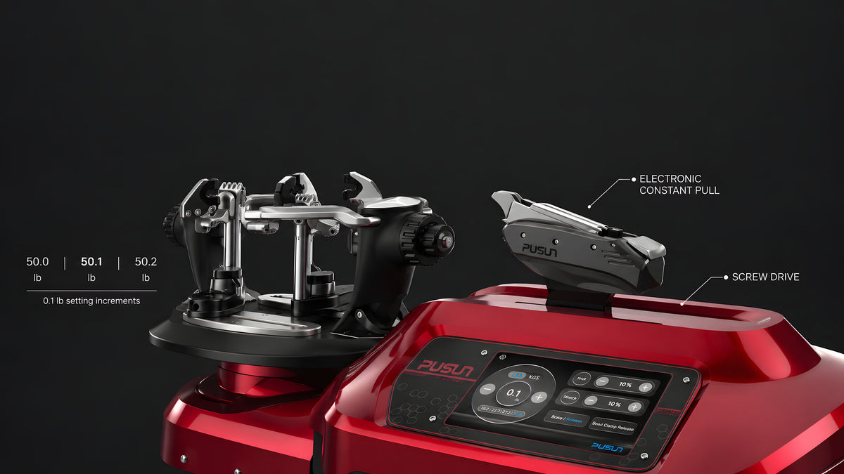 Fine-tune tension
to your preference.