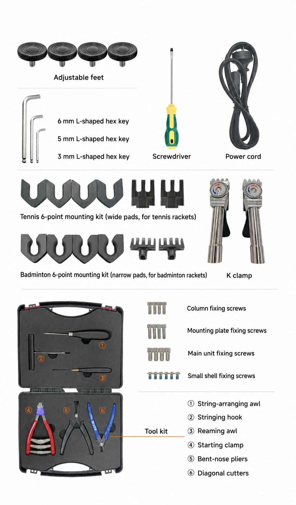 View installation and mounting accessories