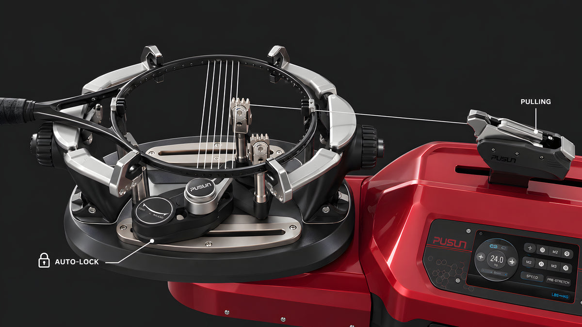 During every pull,the turntable locks.